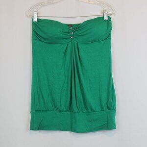 Julia Green Padded Tube Top